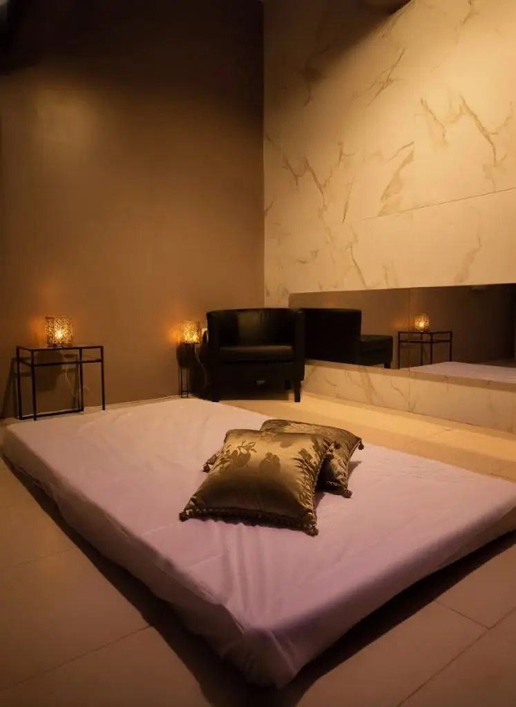Ambiente sofisticado para massagem sensual em Portugal